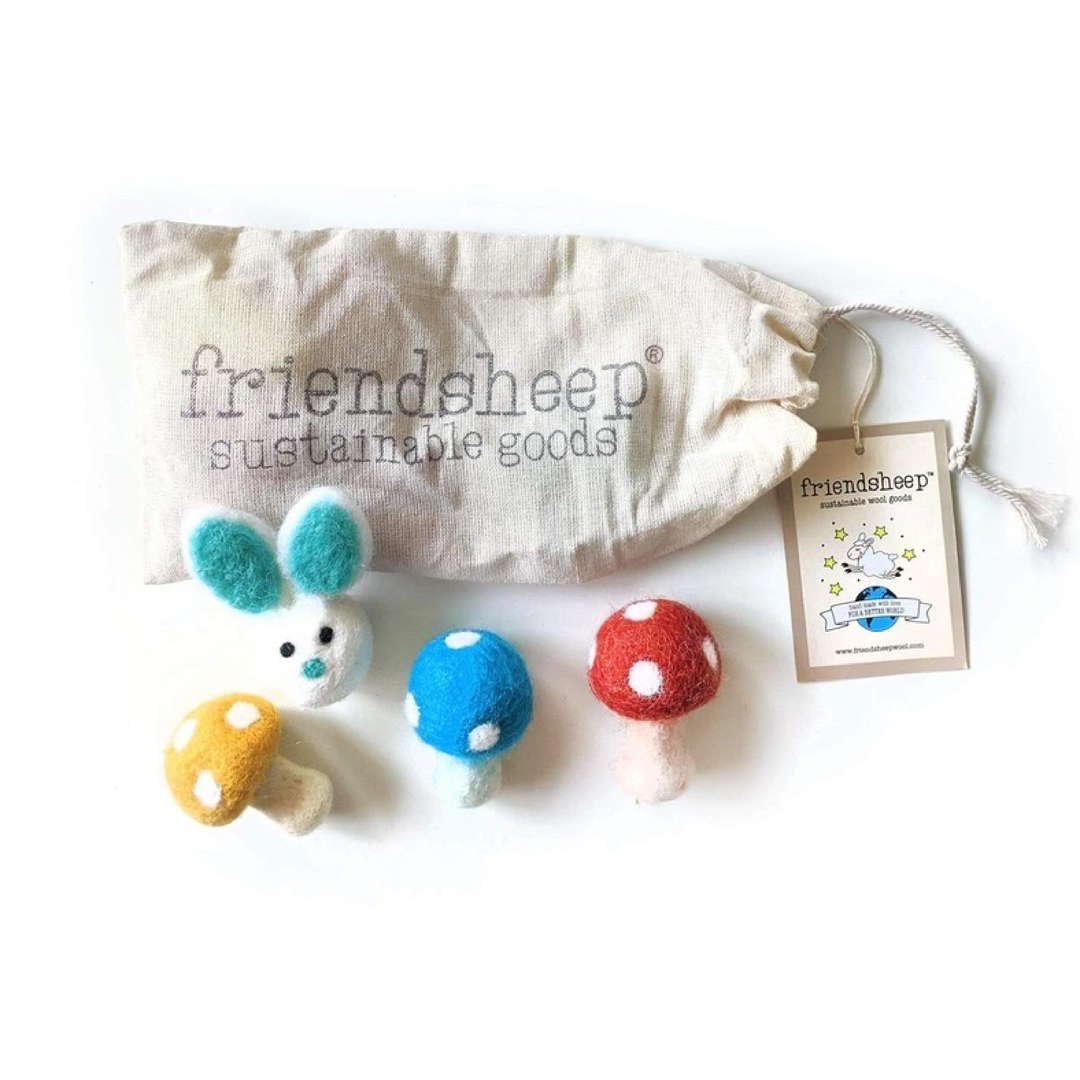 Ferret Stashing Toys (Enchanted Forest) - Set of 4