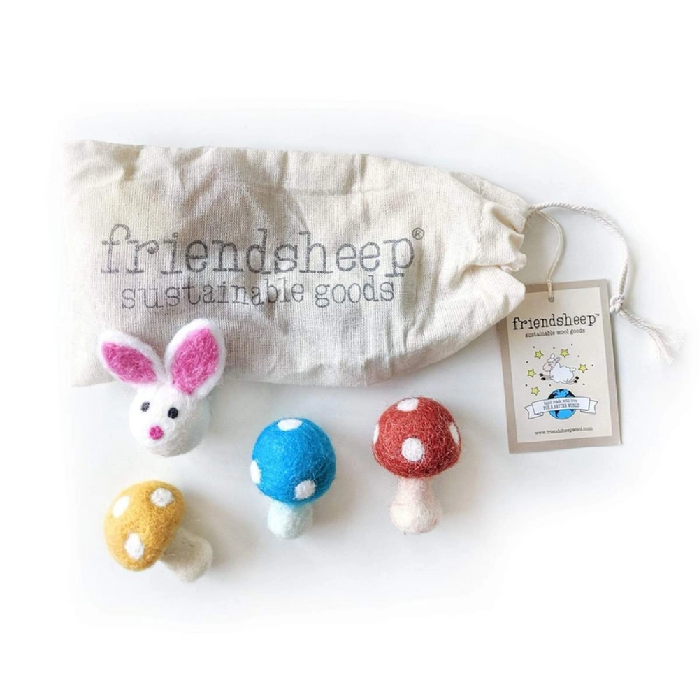 Ferret Stashing Toys (Enchanted Forest) - Set of 4