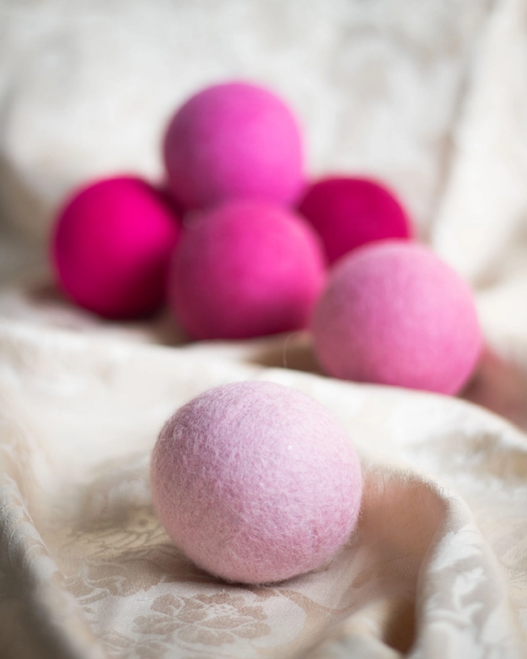 Ferret Small Stashing Balls (Pink Valentine) - Set of 6