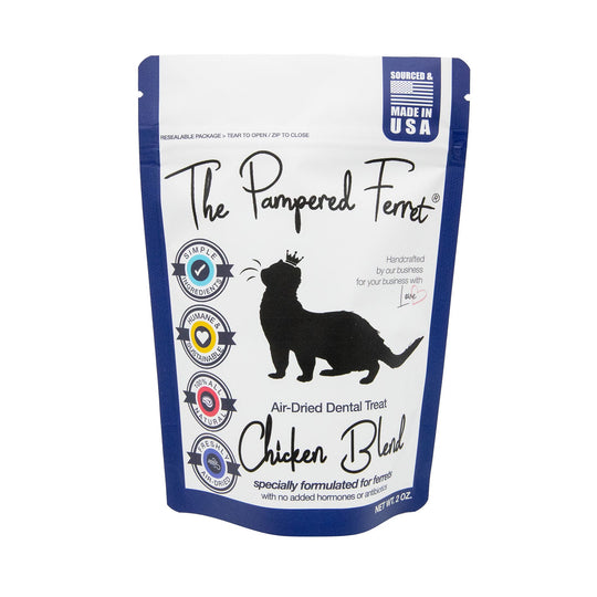The Pampered Ferret Chicken Blend Dental Treat for Ferrets