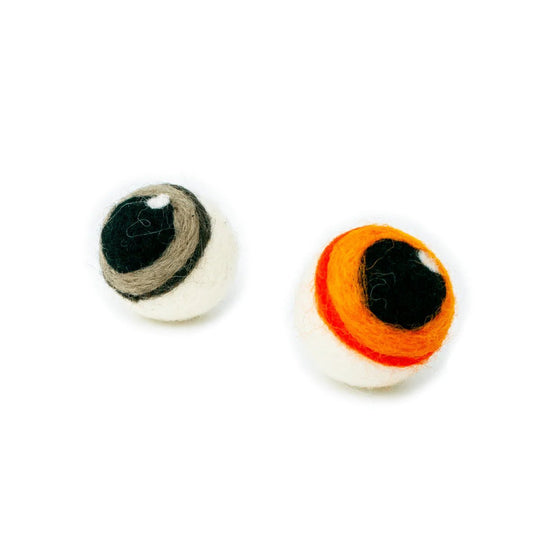 Ferret Small Stashing Balls (Spooky Eyeballs) - Set of 5 - The Pampered FerretFerret Small Stashing Balls (Spooky Eyeballs) - Set of 5Ferret ToysThe Pampered Ferret