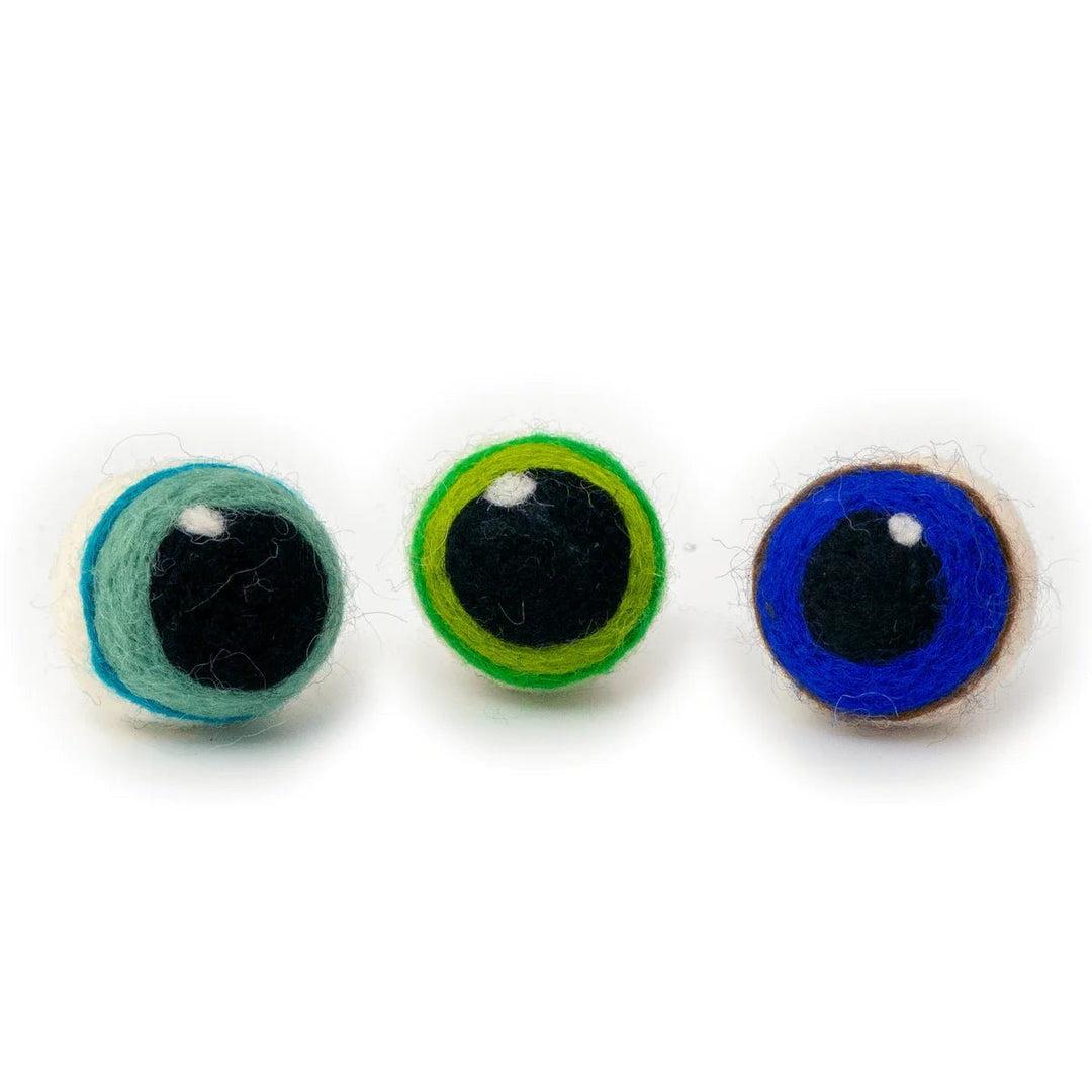 Ferret Small Stashing Balls (Spooky Eyeballs) - Set of 5 - The Pampered FerretFerret Small Stashing Balls (Spooky Eyeballs) - Set of 5Ferret ToysThe Pampered Ferret
