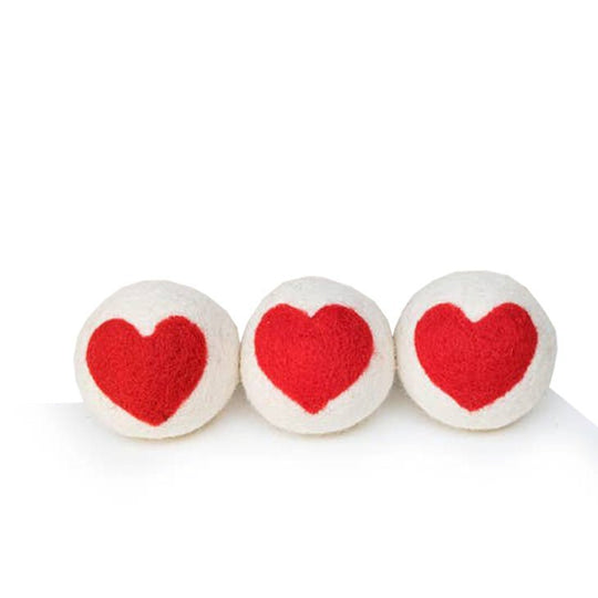 Ferret Stashing Balls (Hearts) - Set of 3 - The Pampered FerretFerret Stashing Balls (Hearts) - Set of 3Ferret ToysThe Pampered Ferret