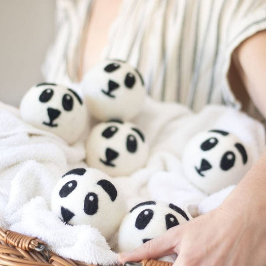 Ferret Stashing Balls (Pandas) - Set of 6 - The Pampered FerretFerret Stashing Balls (Pandas) - Set of 6Ferret ToysThe Pampered Ferret