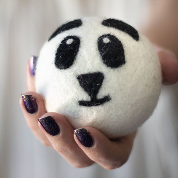 Ferret Stashing Balls (Pandas) - Set of 6 - The Pampered FerretFerret Stashing Balls (Pandas) - Set of 6Ferret ToysThe Pampered Ferret