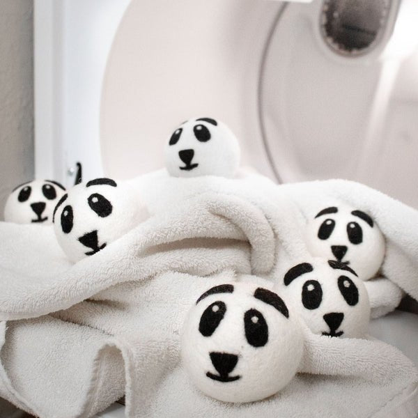 Ferret Stashing Balls (Pandas) - Set of 6 - The Pampered FerretFerret Stashing Balls (Pandas) - Set of 6Ferret ToysThe Pampered Ferret