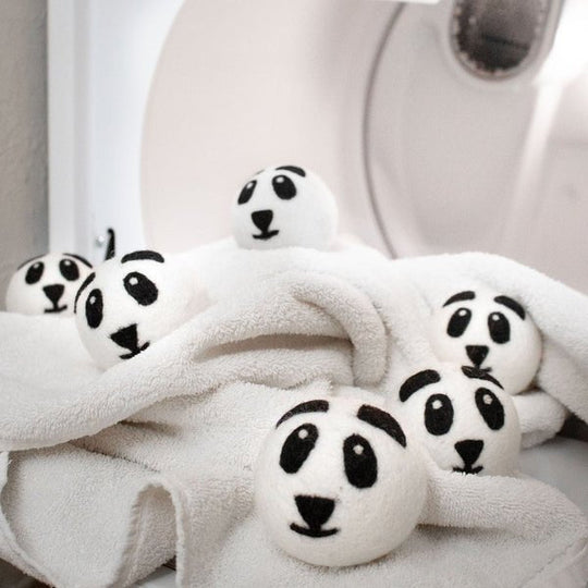 Ferret Stashing Balls (Pandas) - Set of 6 - The Pampered FerretFerret Stashing Balls (Pandas) - Set of 6Ferret ToysThe Pampered Ferret