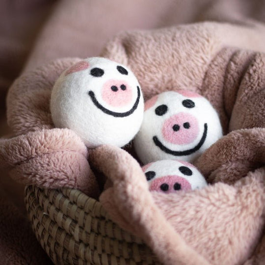 Ferret Stashing Balls (Piggy Trio) Set of 3 - The Pampered FerretFerret Stashing Balls (Piggy Trio) Set of 3Ferret ToysThe Pampered Ferret