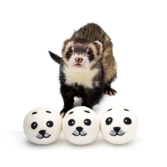 Ferret Stashing Toys (Baby Seals) - Set of 3 - The Pampered FerretFerret Stashing Toys (Baby Seals) - Set of 3Ferret ToysThe Pampered Ferret