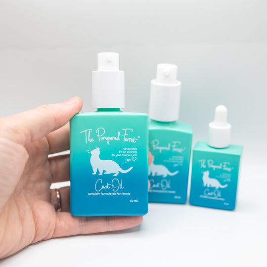 Moisturizing Coat Oil for Ferrets - The Pampered Ferret