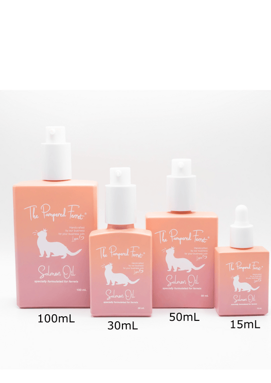 Salmon Oil - The Pampered FerretSalmon OilFerret TreatThe Pampered Ferret