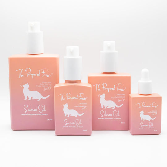 Salmon Oil - The Pampered FerretSalmon OilFerret TreatThe Pampered Ferret