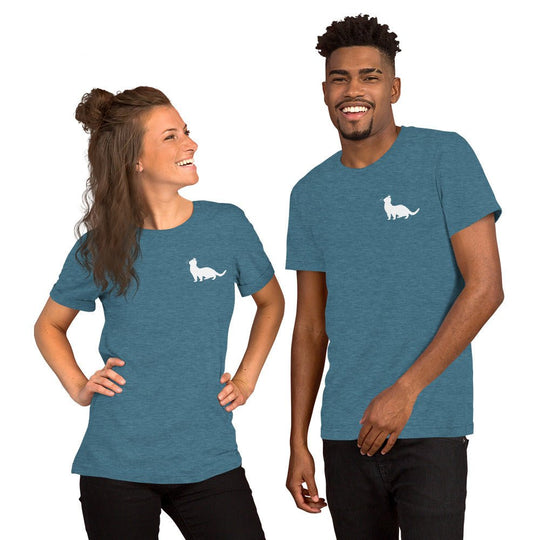 Unisex Ferret T - Shirt - The Pampered FerretUnisex Ferret T - ShirtThe Pampered Ferret